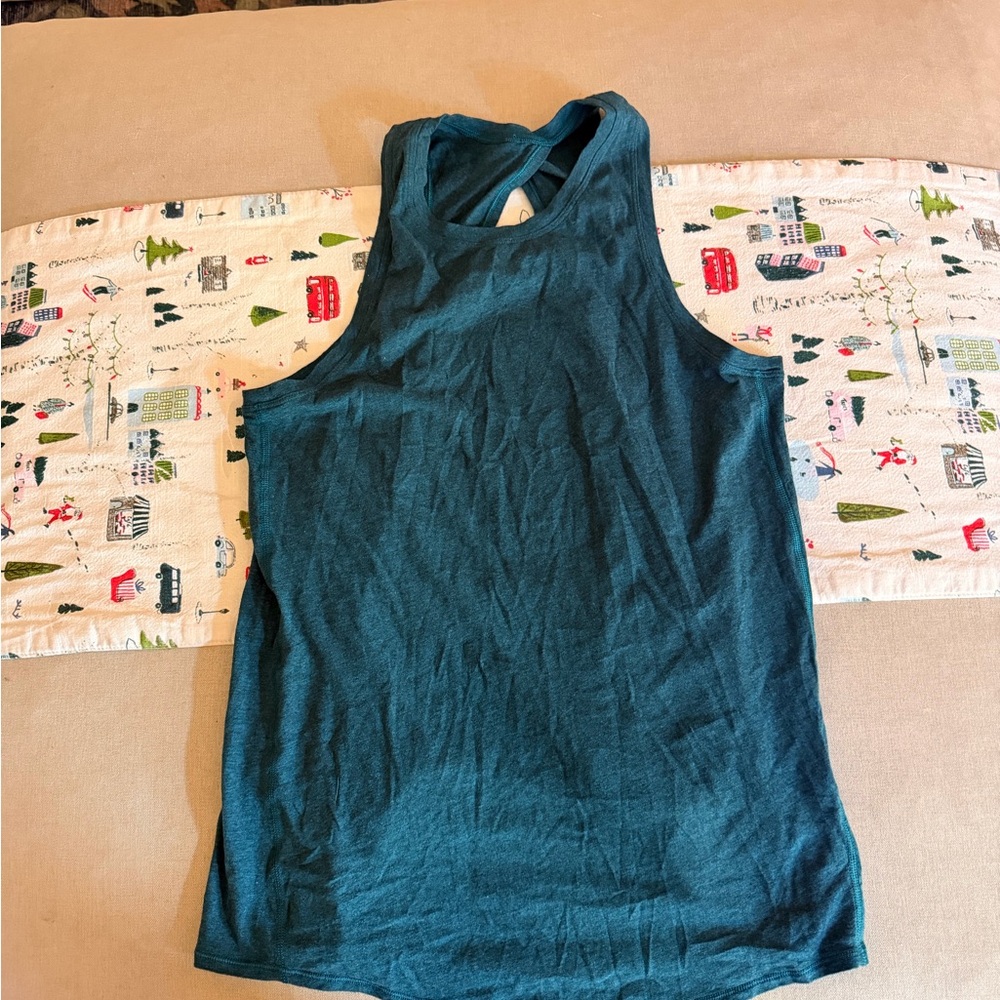 lululemon athletica Deep Teal Tank Top